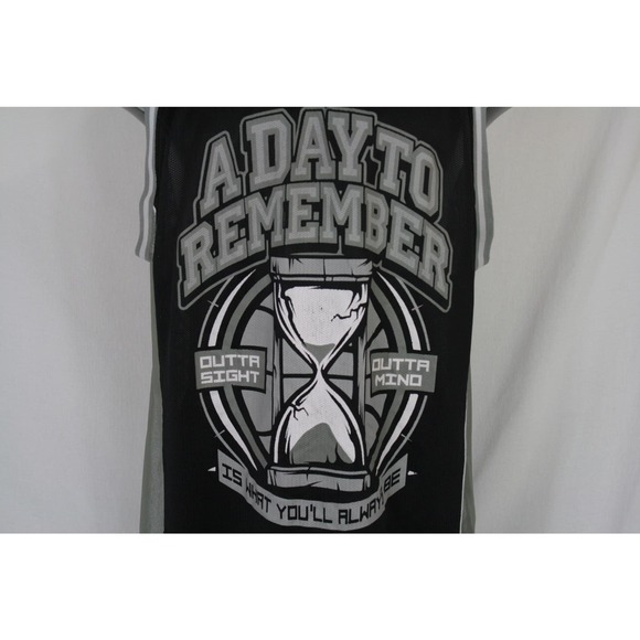 A Day To Remember Basketball Jersey XXL 2nd Sucks Metal Hardcore Black - Picture 2 of 6